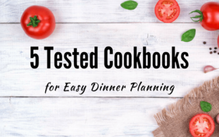 5 Cookbooks for easy dinner planning